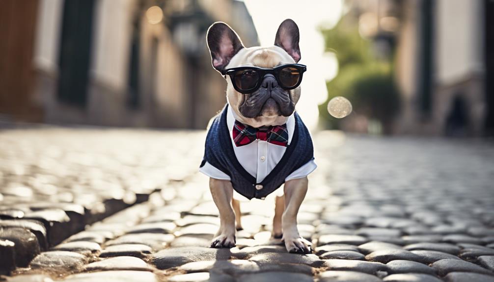 fashionable canine attire choice
