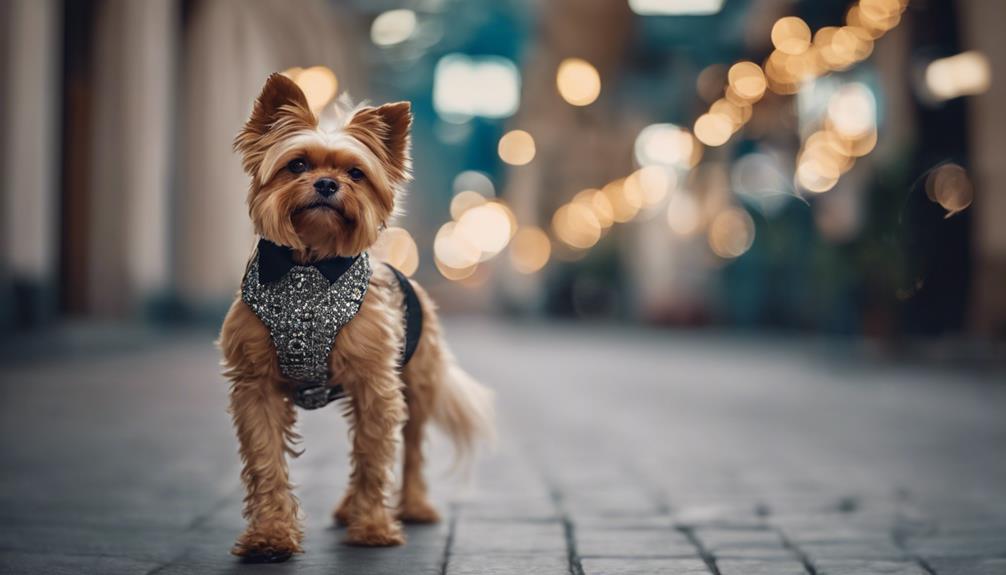 pampered pooch flaunts fashion