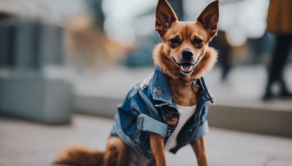 stylish denim jackets for dogs