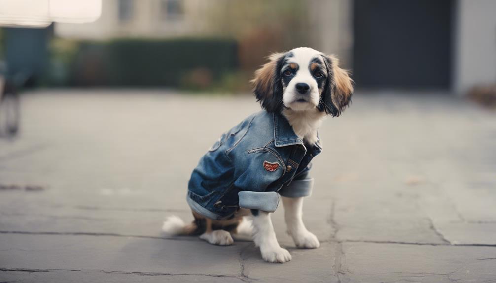 stylish dog fashion statement
